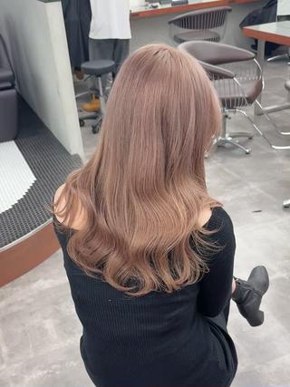 ロング カラー nico TOKYO 渋谷所属・ブリーチ ハイトーン 特化🌈フジタハルキのヘアスタイル