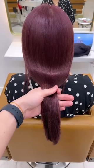 艶カラー️髪質改善トリートメント 