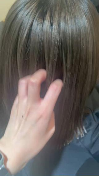 ミディアム 田中 志織のヘアスタイル
