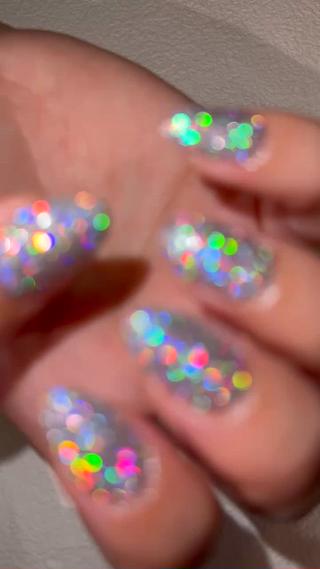 flash×aurora glitter 