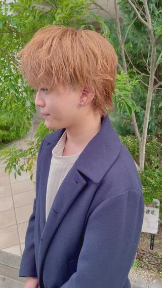 メンズ 亀川蓮 Agu hairのヘアスタイル