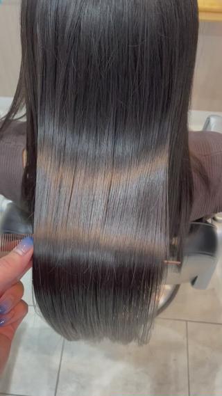 ロング 亀川蓮 Agu hairのヘアスタイル