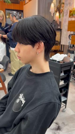 ダウンパーマでシルエットのバランスを整えます！ 