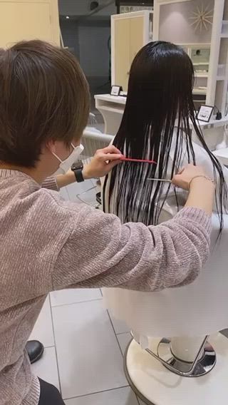 ばっさりカット
 