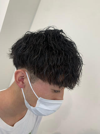 #メンズ#メンズパーマ#波巻き#ツイストスパイラル#ツイスパ#ツイスト#大阪#梅田 