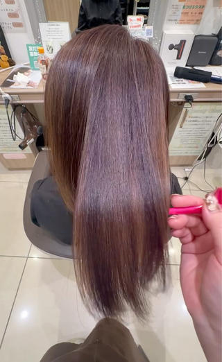 さりげないピンクで春カラー 