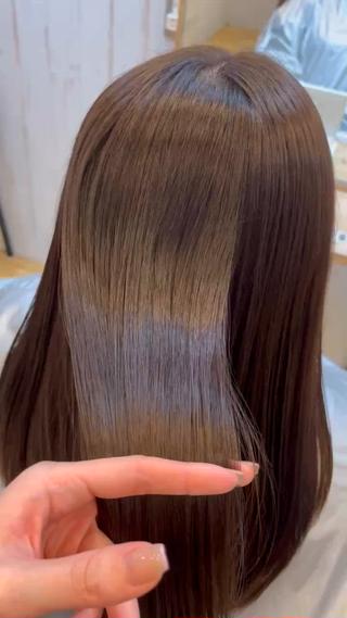 ミディアム カラー Agu  hair you所属・♡ yumaのヘアスタイル