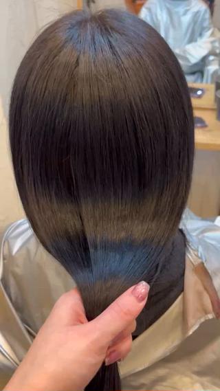 セミロング カラー Agu  hair you所属・♡ yumaのヘアスタイル