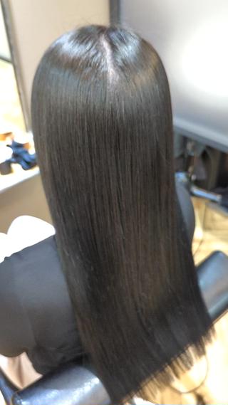 ロング カラー ✨METEO導入店✨ 髪質改善×縮毛矯正のヘアスタイル