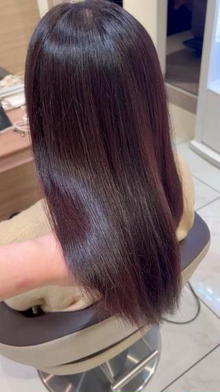 セミロング 🩰似合わせ艶カラー Kirara🐩🎀のヘアスタイル
