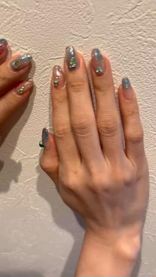 マグネットマーメイドネイル 