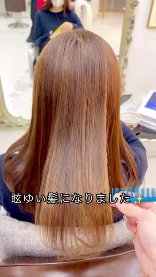 ロング Litmus hair salon所属・二子玉川/脱白髪染 /髪質改善/ソーエンのヘアスタイル