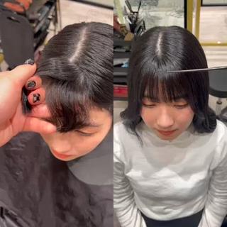 ロング カラー 髪質改善ストレート Kantaのヘアスタイル
