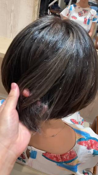 細かいハイライトでさらにオシャレスタイルに️