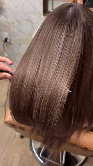 乾かすだけでさらさら艶艶です 