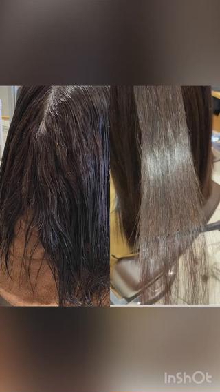 #酸性ストレート #美髪矯正 #縮毛矯正