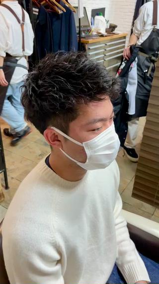 ショート メンズ 🌞メンズパーマ ONOE💈のヘアスタイル