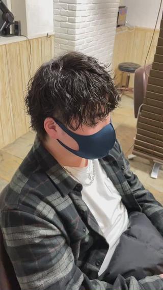 ショート メンズ 🌞メンズパーマ ONOE💈のヘアスタイル