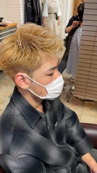 ショート メンズ 🌞メンズパーマ ONOE💈のヘアスタイル