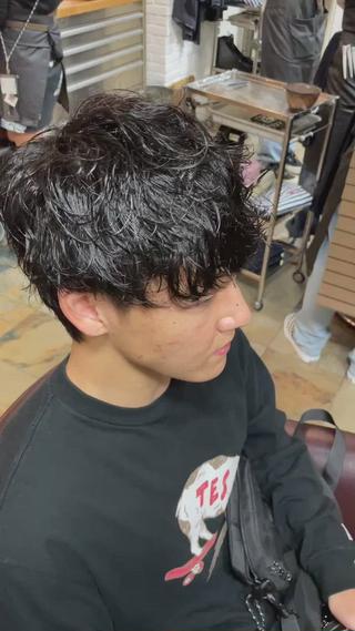 ショート メンズ 🌞メンズパーマ ONOE💈のヘアスタイル