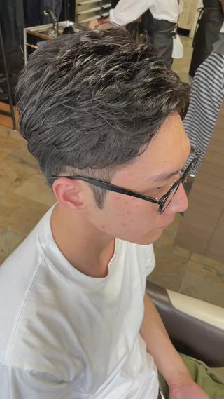 ショート メンズ 🌞メンズパーマ ONOE💈のヘアスタイル