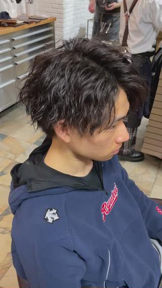 ショート メンズ 🌞メンズパーマ ONOE💈のヘアスタイル