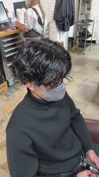 ショート メンズ 🌞メンズパーマ ONOE💈のヘアスタイル