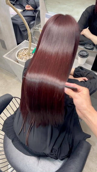 ロング カラー etora 渋谷所属・ワンホンヘア🇨🇳 髪質改善/itaruのヘアスタイル