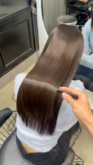 ロング カラー etora 渋谷所属・ワンホンヘア🇨🇳 髪質改善/itaruのヘアスタイル