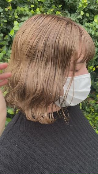 ブリーチモデル¥3000
#ブリーチ #カラーモデル #大阪美容室#中崎町美容室 