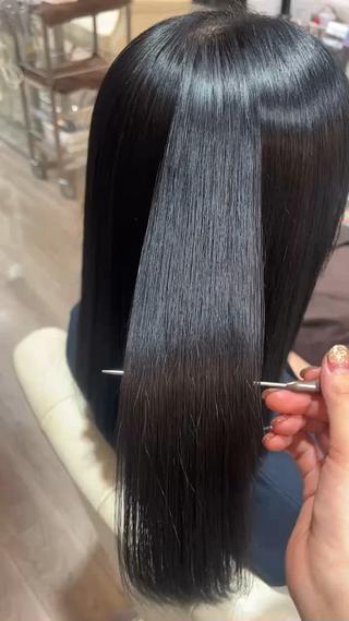 完全オーダーメイドの、お客様に合わせたトリートメントで艶々にさせていただきました️