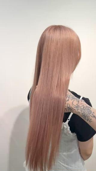 ロング 名古屋デザイン SOLAのヘアスタイル