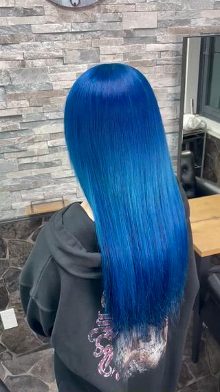 ブリーチ+イルミナカラー+エクステーション100枚 