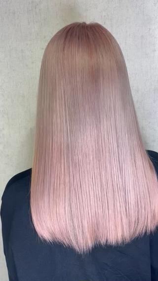 ケアブリーチ+イルミナカラー 