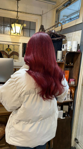 ロング カラー BRITS 渡辺 菜々子のヘアスタイル