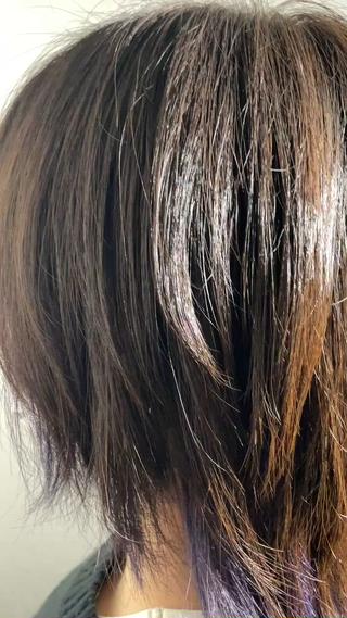 セミロング 篠原 侑作のヘアスタイル