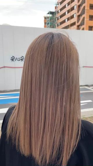 ロング 篠原 侑作のヘアスタイル