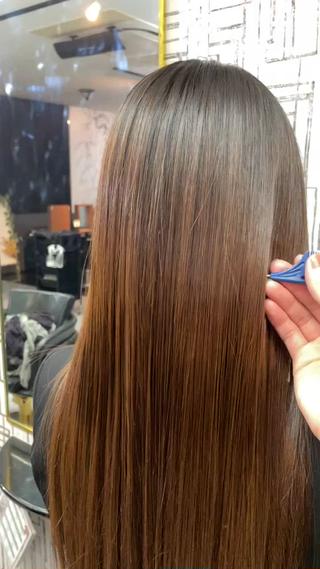 ロング 篠原 侑作のヘアスタイル