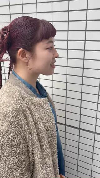 ロング ブリーチ透明感カラー /レイヤー👗しずかのヘアスタイル