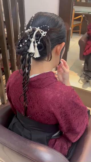 ロング ブリーチ透明感カラー /レイヤー👗しずかのヘアスタイル