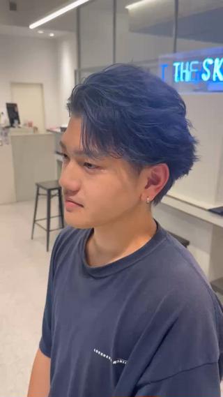 メンズ THE SKY所属・水口 友希のヘアスタイル