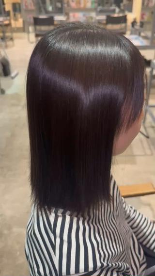 ミディアム THE SKY所属・水口 友希のヘアスタイル