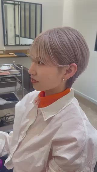 ショート カラー 渡辺 瑠美のヘアスタイル