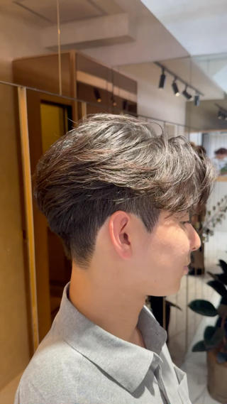 パーマ メンズ HIKARI メンズ満足度No.1のヘアスタイル