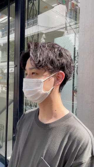 パーマ メンズ HIKARI メンズ満足度No.1のヘアスタイル