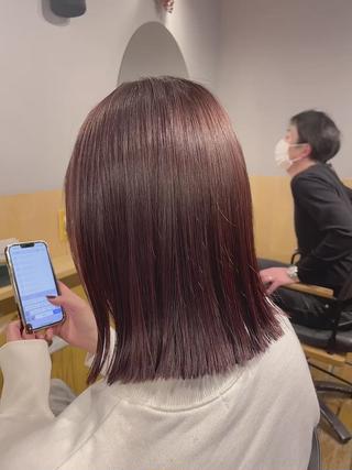 ショート カラー 【美髪とカット】 AKIFUMIのヘアスタイル