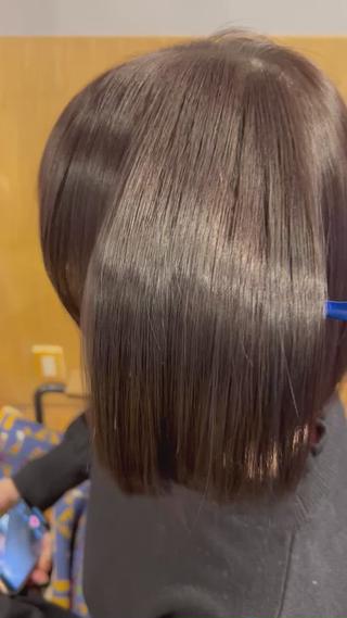 ショート カラー パーマ 【美髪とカット】 AKIFUMIのヘアスタイル