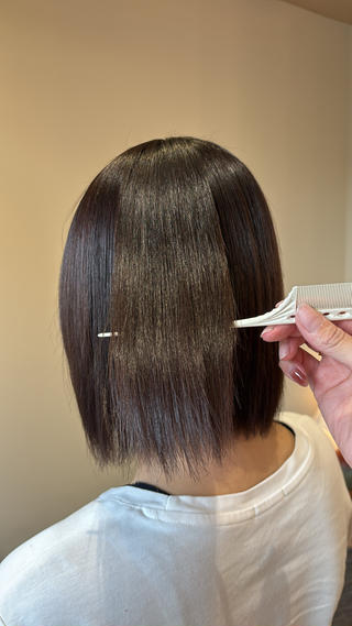 艶髪縮毛矯正 