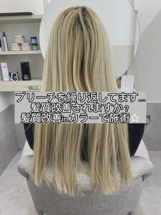 ロング カラー 美容室tuuli 大名店所属・tuuli トゥーリのヘアスタイル
