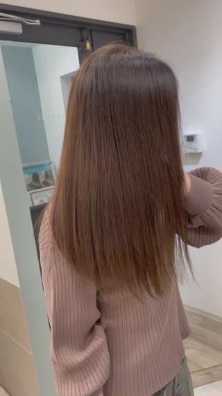 セミロング カラー 美容室tuuli 大名店所属・tuuli トゥーリのヘアスタイル